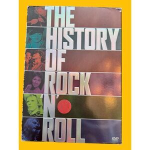Warner Bros The History of Rock N Roll DVD Docu Series 10 HRS‎ Music Collection